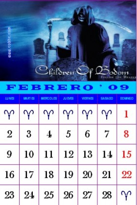 Febrero Children Of Bodom