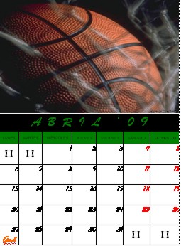 Abril- Baloncesto.