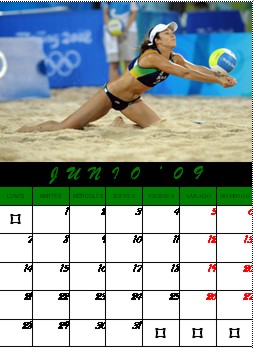 Junio- Voley Playa.