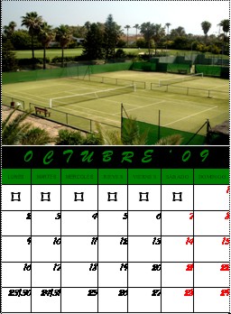 Octubre- Tenis.