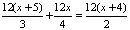 multiplicar por mcm